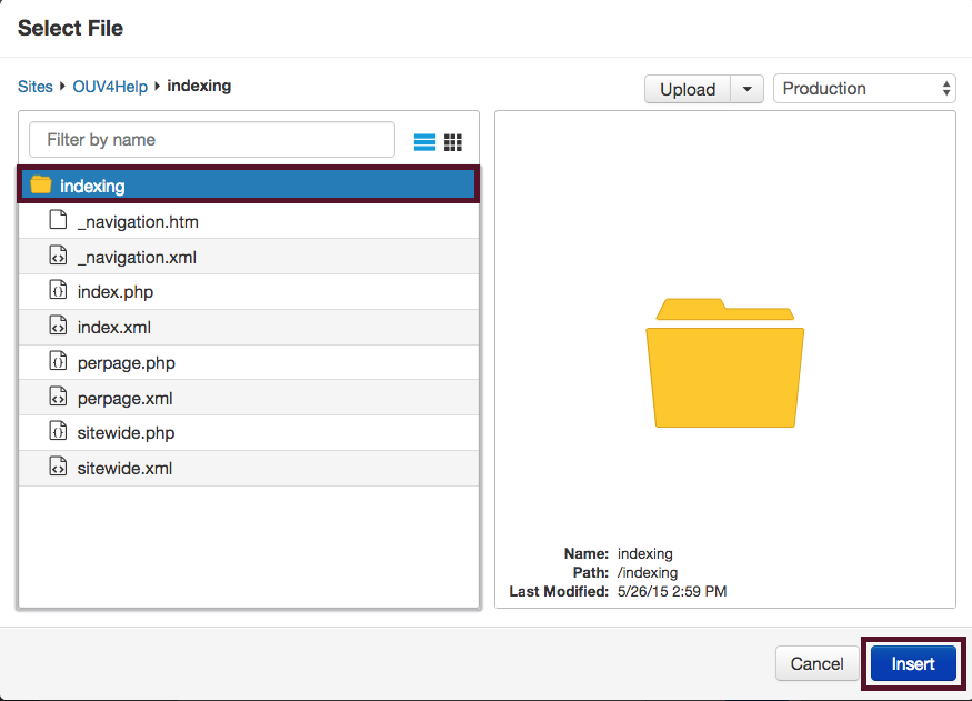 Index Page OU Version 4 Help CSUF